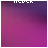 Animated sequence of pixelated text on a purple gradient background, forming the phrase 'NEVER GIVE UP ON THE ONE WHO MAKES YOU SMILE' with progressive character changes.