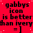 Red background with repeated black text and smiley faces, featuring a gray rectangle in the bottom-right corner.
