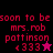 Pixelated text reads 'soon to be mrs. rob pattinson' with '333' and a star symbol, displayed across four color variations.