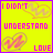 Animated sequence of yellow with pink and purple text, hearts, and a gray showing 'I DIDN'T UNDERSTAND LOVE UNTIL I MET YOU' in changing styles
