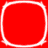 Four identical red squares with rounded corners arranged in a , each outlined by a thin white border on a solid red background