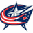 Pixelated icon with a blue background, red and white striped circular emblem, and text reading 'BLUE JACKETS', 'KICK', and 'ASS' in red block letters.
