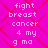 Pixelated text on a bright pink background with red diamond pattern, displaying 'fight breast cancer 4 my g ma' in white block letters.