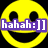 Three yellow smiley face icons with black eyes and mouths, each displaying different purple text overlays on a black background.