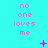 Cyan background with repeated pink text "no one loves me" and scattered pink plus, star, and X symbols in a