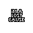 Pixelated icon with 'CAUSE' text below two stylized figures, surrounded by scattered X and dot patterns on white background.
