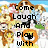 Pixelated cartoon animals with text overlays on a blue sky background, featuring dogs and cats in various poses.