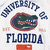 Animated sequence showing University of Florida Gators logo with subtle pixel shifts across frames.