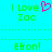 Pixelated text and a heart symbol on cyan background, with green dotted lines separating sections.