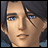 Pixelated anime-style portrait of a character with brown hair and blue eyes, next to text reading 'Anime IM' and 'com' on a black background.
