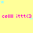 Yellow background with repeating pink text and blue stars, partially obscured by a gray rectangle.