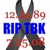 A four-quadrant image with a wrench graphic, text elements including "RIP TBK" and names, and the phrase "only the good die young.".