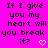 Pixelated text on bright pink background with two heart symbols, one white and one black.