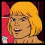 Pixelated character portraits with stylized text labels in a four-quadrant