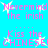 Pixelated text on cyan background with pink and white starbursts, repeating phrases 'Nevermind the irish' and 'Kiss the CHINESE!' in a pattern