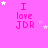 Pink background with 'I love JDR' text and white stars in a of nine positions, each showing different star arrangements