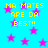 Pixelated blue background with pink stars and yellow text reading 'MA MATES ARE DA BEST!!' repeated across the image.