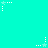 Pixelated white star icons with trailing dots animate against a solid cyan background, each moving in distinct paths.