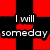 Red and black checkered background with white pixelated text reading "I will rule the world. -Bonnie." on a gray rectangular overlay.