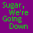 A static contact sheet of five frames from an animated icon featuring pixelated text on a purple background with gray transparency area.