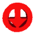 Red circular icon with white arrow symbols in various orientations and 3D depth effects across multiple views.