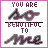 Pixelated text 'YOU ARE SO BEAUTIFUL TO ME' with a black line through 'BEAUTIFUL', displayed in six with subtle color variations