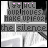 Animated sequence of text-based icons showing 'the silence' with changing letter colors and partial text in a