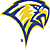 Animated contact sheet showing two variations of a blue and yellow eagle mascot logo alongside a