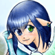 Four anime-style character portraits arranged in a , each with distinct hair colors and elf-like ears against varied backgrounds