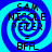 Four identical pixelated icons with blue and cyan spiral backgrounds, each displaying stacked text: SAM, NICOLE, PETER, =, BFFL.