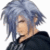 Pixelated anime-style character with light blue hair and dark clothing, next to black background text reading 'the cloaked reheme' in white block letters.