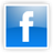 Static square icon with blue gradient background and white lowercase 'f' symbol centered, framed by white and gray borders.