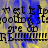 Pixelated yellow and blue background with repeated black text reading "wet hip booting st standing are up" in a pattern, featuring bold horizontal lines below the text