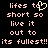 Pixelated text in light pink on black background with a yellow heart symbol replacing the 'o' in 'to', repeated twice side-by-side.