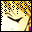 identical pixelated icons showing a smiling face with closed eyes, yellow hair, and the text 'HAPPY' below