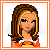 A 4-frame pixel art contact sheet showing a cartoon character in tiger-themed attire with text and mascot details.