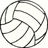 A pixelated volleyball on the left side of a split image with yellow text reading 'This is my life fool' on a red background.