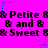 A static image with a bright pink background displays repeated text and star symbols in black and blue.