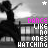 A black-and-white silhouette of a person dancing on a balcony with pink text reading "DANCE LIKE NO ONE'S WATCHING" in varying color states.