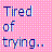 A static image with four text sections on a pink and white checkered background, each section containing distinct phrases.
