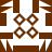 Brown and white pixelated icon with four circular shapes connected by lines in the center, surrounded by geometric brown and white patterns.