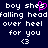 Pixelated text and symbols on dark blue background with pink heart symbol replacing 'e' in 'she'