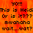 Pixelated orange background with black text repeating 'YO!!! This is Heidi Or is it??? mwahaha wait....wat?' in a