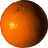 A static image of an orange fruit with a green leaf, overlaid text reading '2 C THAT IM ON??', and adjacent green background with 'ORANGE U GLAD' text.