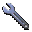 Four pixelated wrench icons arranged in a , each with distinct orientation and partial pixelation on edges