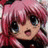 A pixelated anime-style character with pink hair and large eyes appears on the left side of a contact sheet, while the right side displays text reading "Anime IM" above "COM" against a black background.
