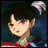 Pixelated anime-style character with red eyes and dark hair on left, adjacent to black background with white text "Anime IM" above stylized "com" logo on right.