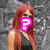 Six distinct celebrity-style portraits arranged in a , each with a pink question mark over the face
