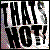 Pixelated black-and-white image with scattered colored pixels, featuring large stylized text and abstract shapes against a dark background.