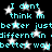 Cyan text on black background with white stars, repeating the phrase "I dont think im better justbetter different in better way" in a pattern